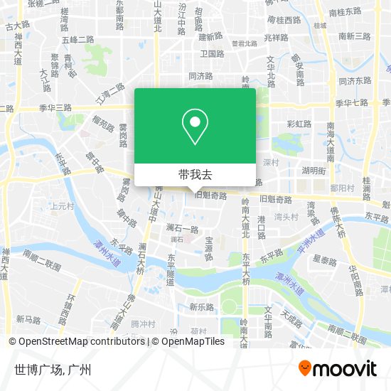 世博广场地图