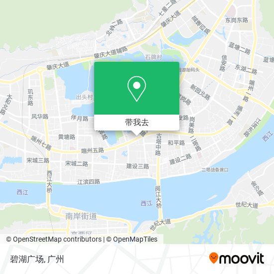 碧湖广场地图