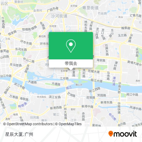 星辰大厦地图