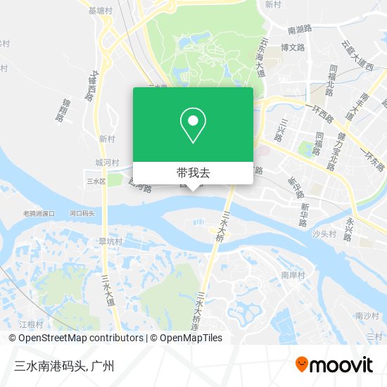 三水南港码头地图