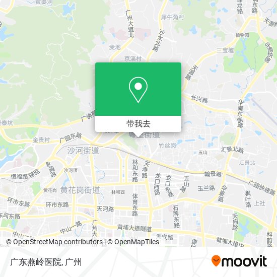 广东燕岭医院地图
