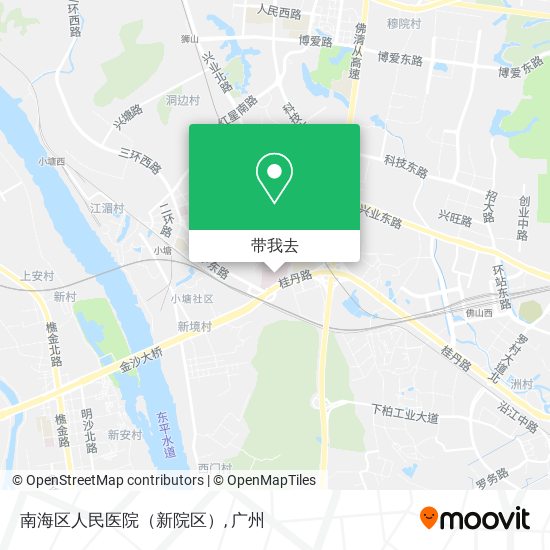 南海区人民医院（新院区）地图