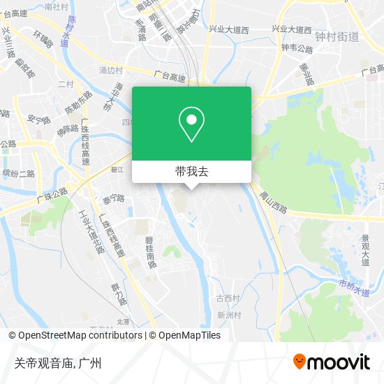 关帝观音庙地图