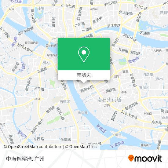 中海锦榕湾地图