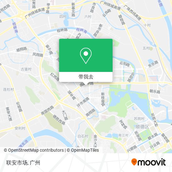 联安市场地图