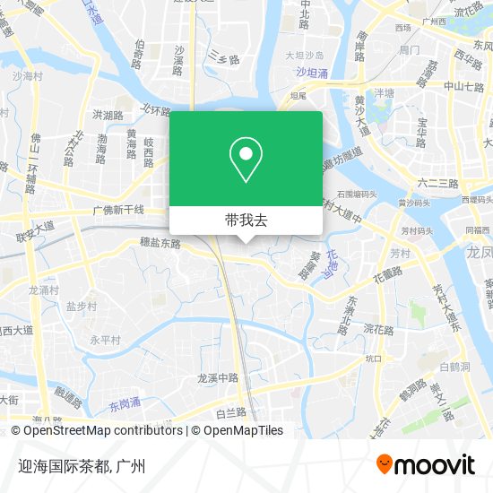 迎海国际茶都地图