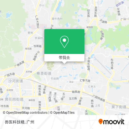 兽医科技楼地图