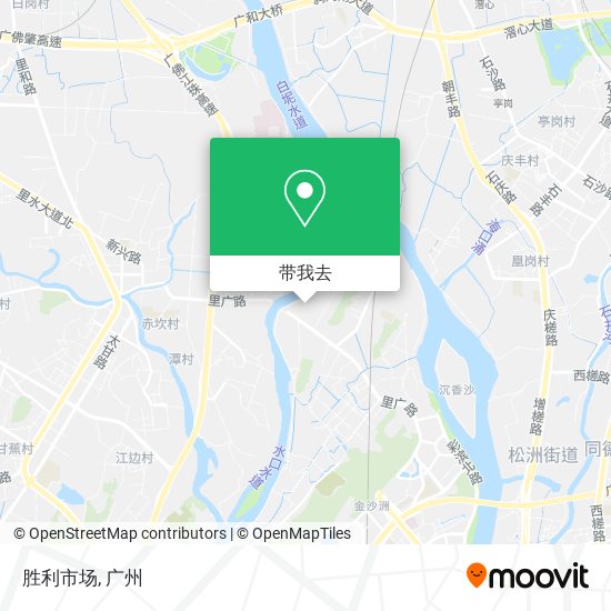 胜利市场地图