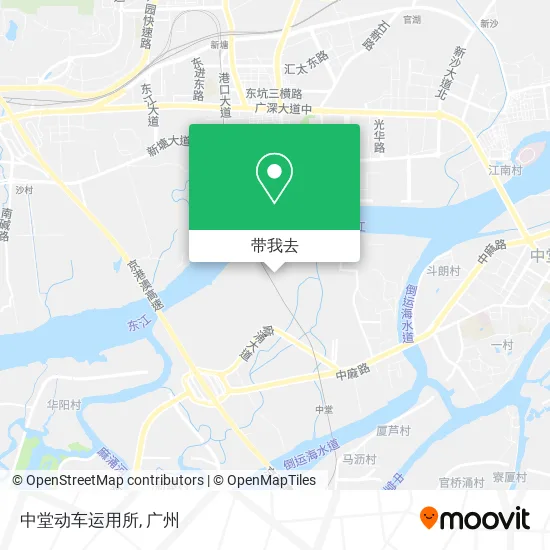 中堂动车运用所地图