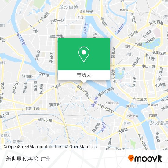新世界·凯粤湾地图