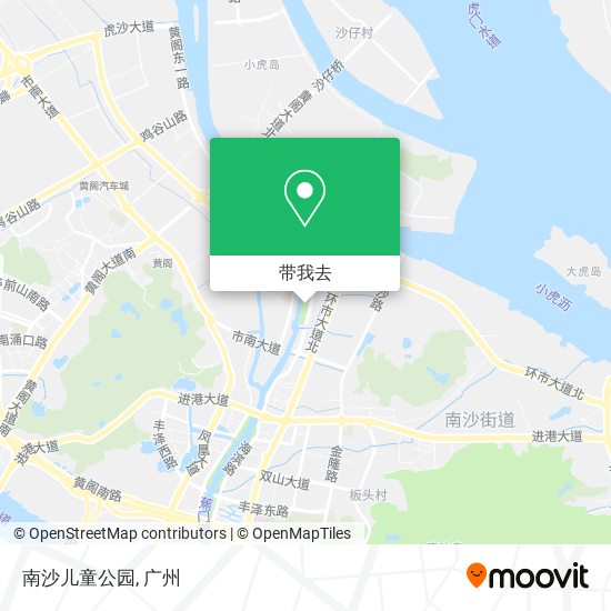 南沙儿童公园地图