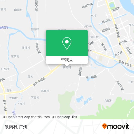 铁岗村地图