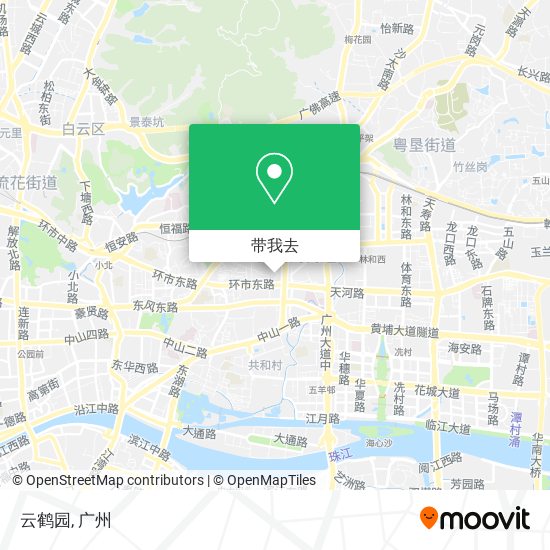 云鹤园地图