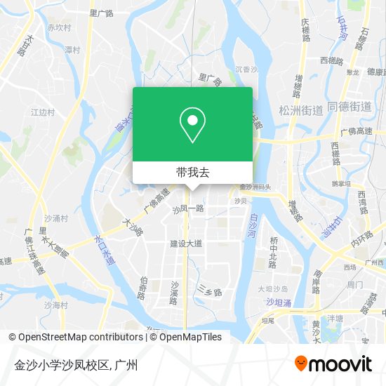 金沙小学沙凤校区地图