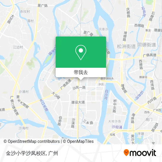 金沙小学沙凤校区地图