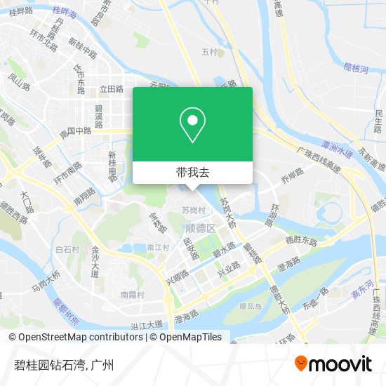 碧桂园钻石湾地图