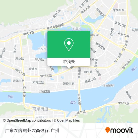 广东农信 端州农商银行地图