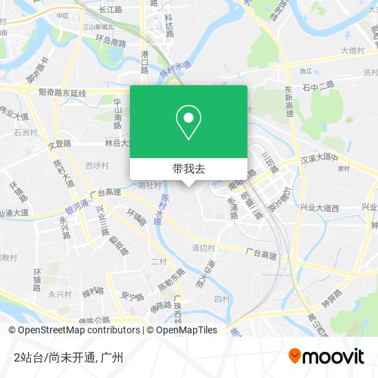 2站台/尚未开通地图