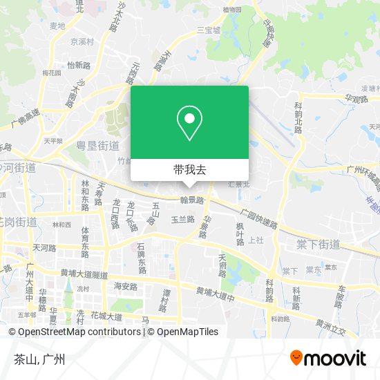茶山地图