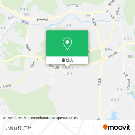 小洞新村地图
