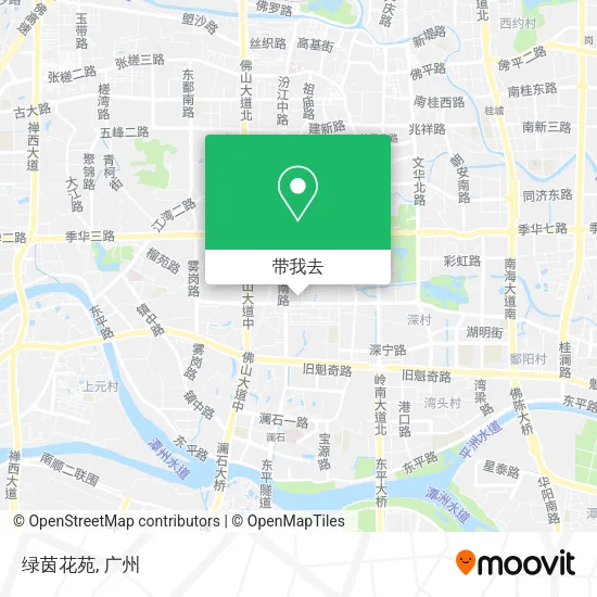 绿茵花苑地图