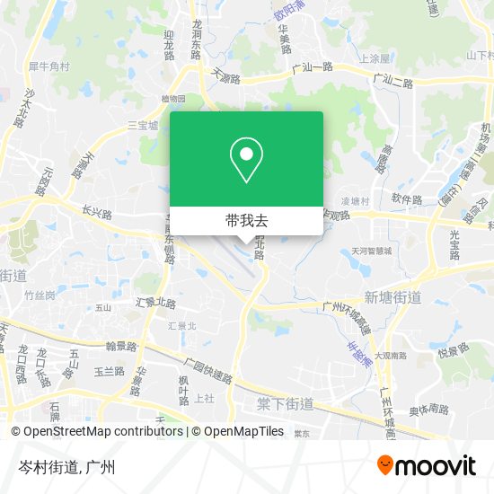 岑村街道地图