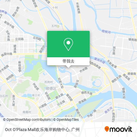 Oct O'Plaza Mall欢乐海岸购物中心地图
