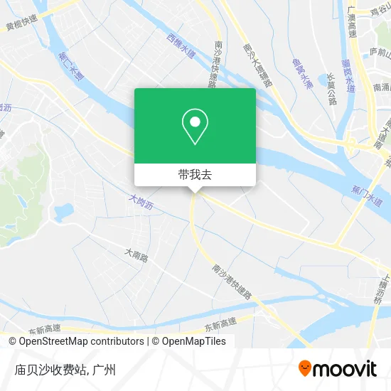 庙贝沙收费站地图