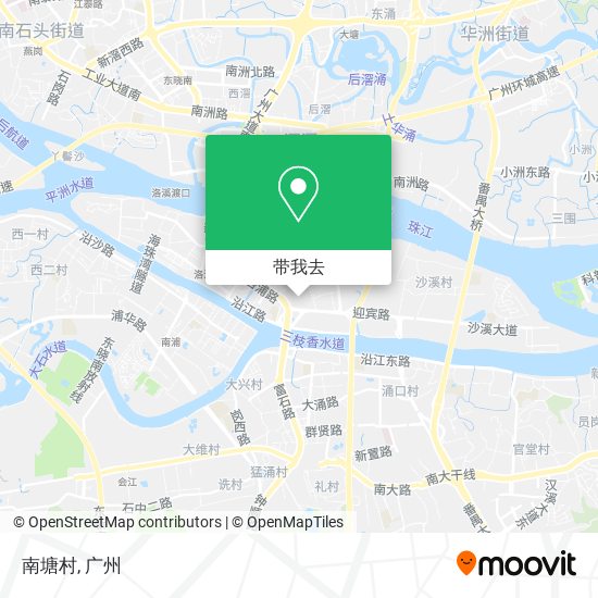 南塘村地图