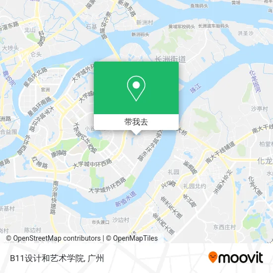 B11设计和艺术学院地图