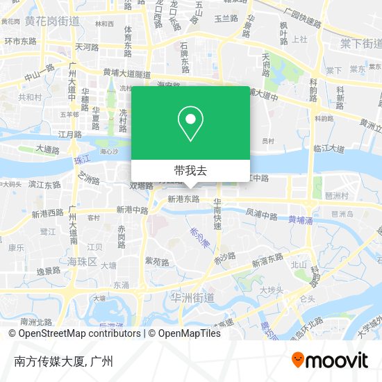 南方传媒大厦地图