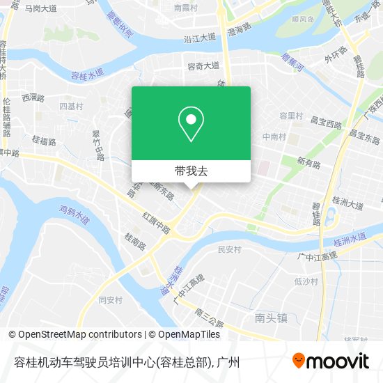 容桂机动车驾驶员培训中心(容桂总部)地图