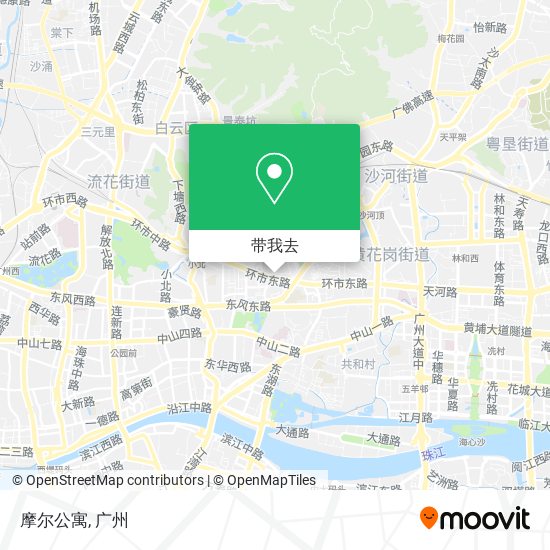 摩尔公寓地图