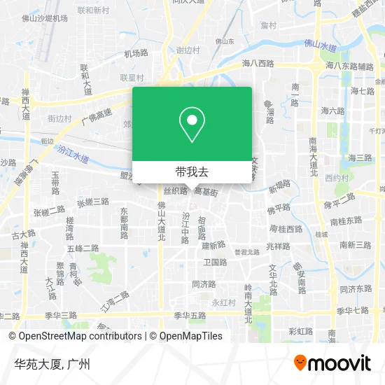 华苑大厦地图