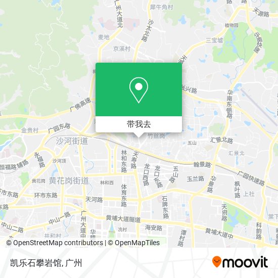 凯乐石攀岩馆地图