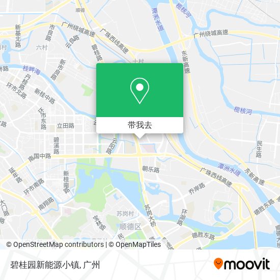 碧桂园新能源小镇地图