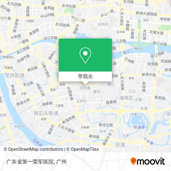 广东省第一荣军医院地图