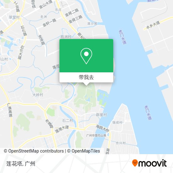 莲花塔地图