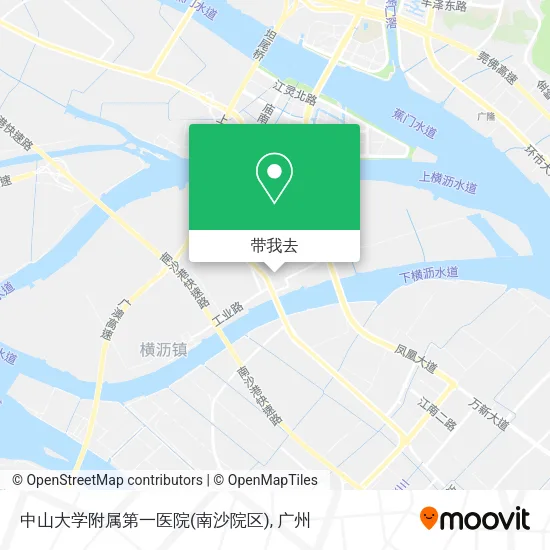 中山大学附属第一医院(南沙院区)地图