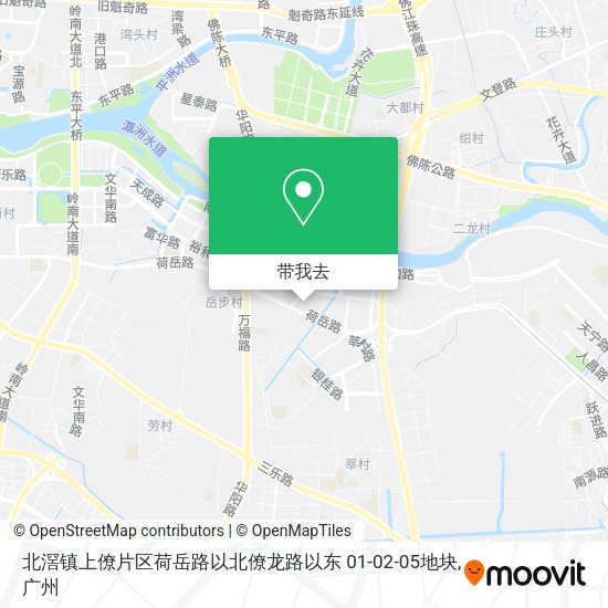 北滘镇上僚片区荷岳路以北僚龙路以东 01-02-05地块地图