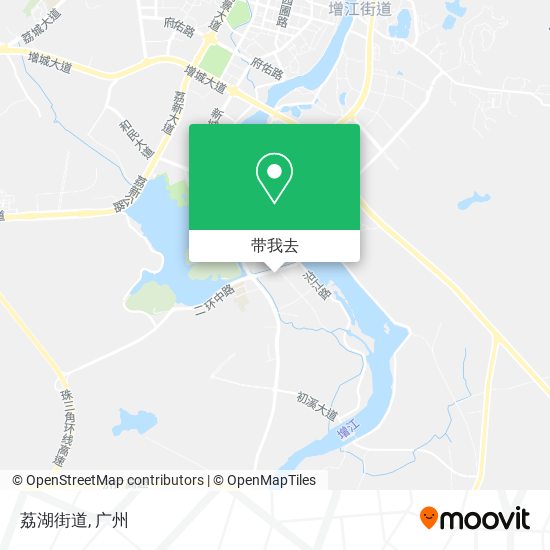 荔湖街道地图