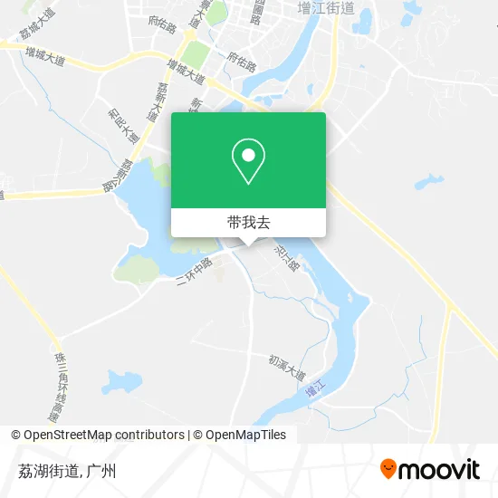 荔湖街道地图