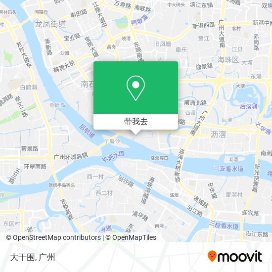 大干围地图