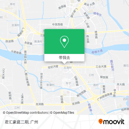 君汇豪庭二期地图
