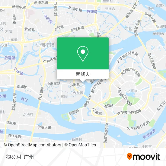 鹅公村地图