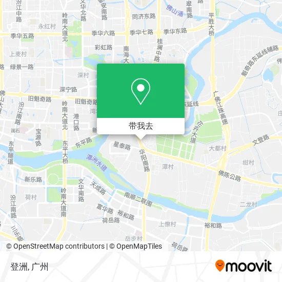 登洲地图