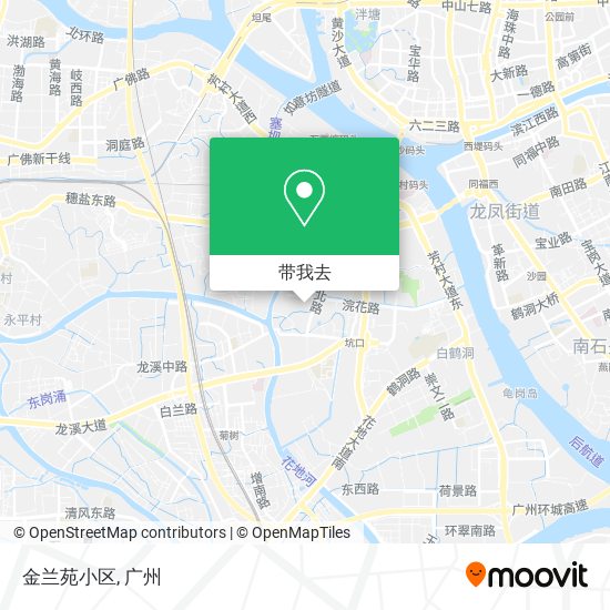 金兰苑小区地图