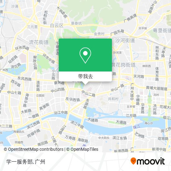 学一服务部地图