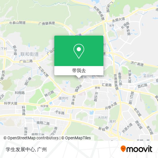 学生发展中心地图