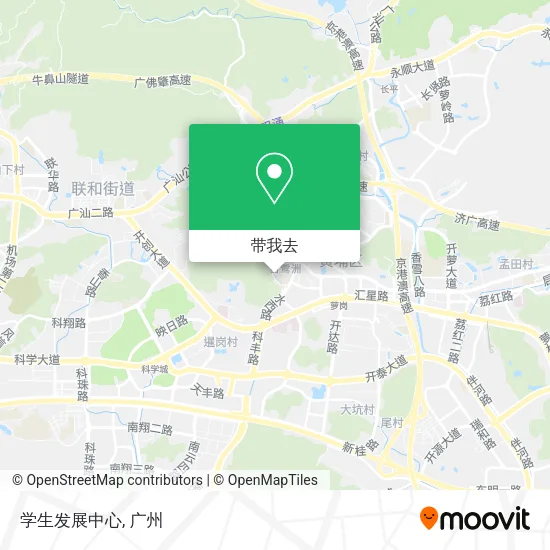 学生发展中心地图